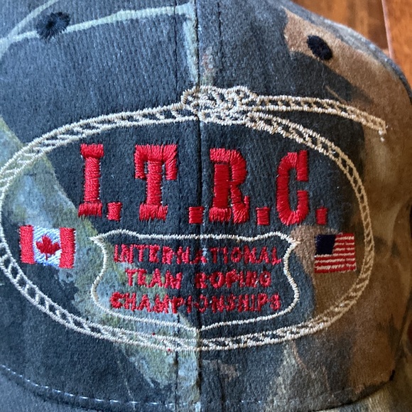 International Team Roping Championships Camo Hat - Picture 6 of 6